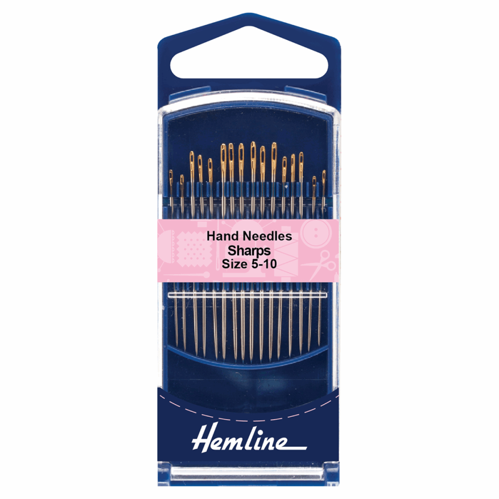 Sharps Needles - Size 5-10 - Hemline Premium (H288G.510)