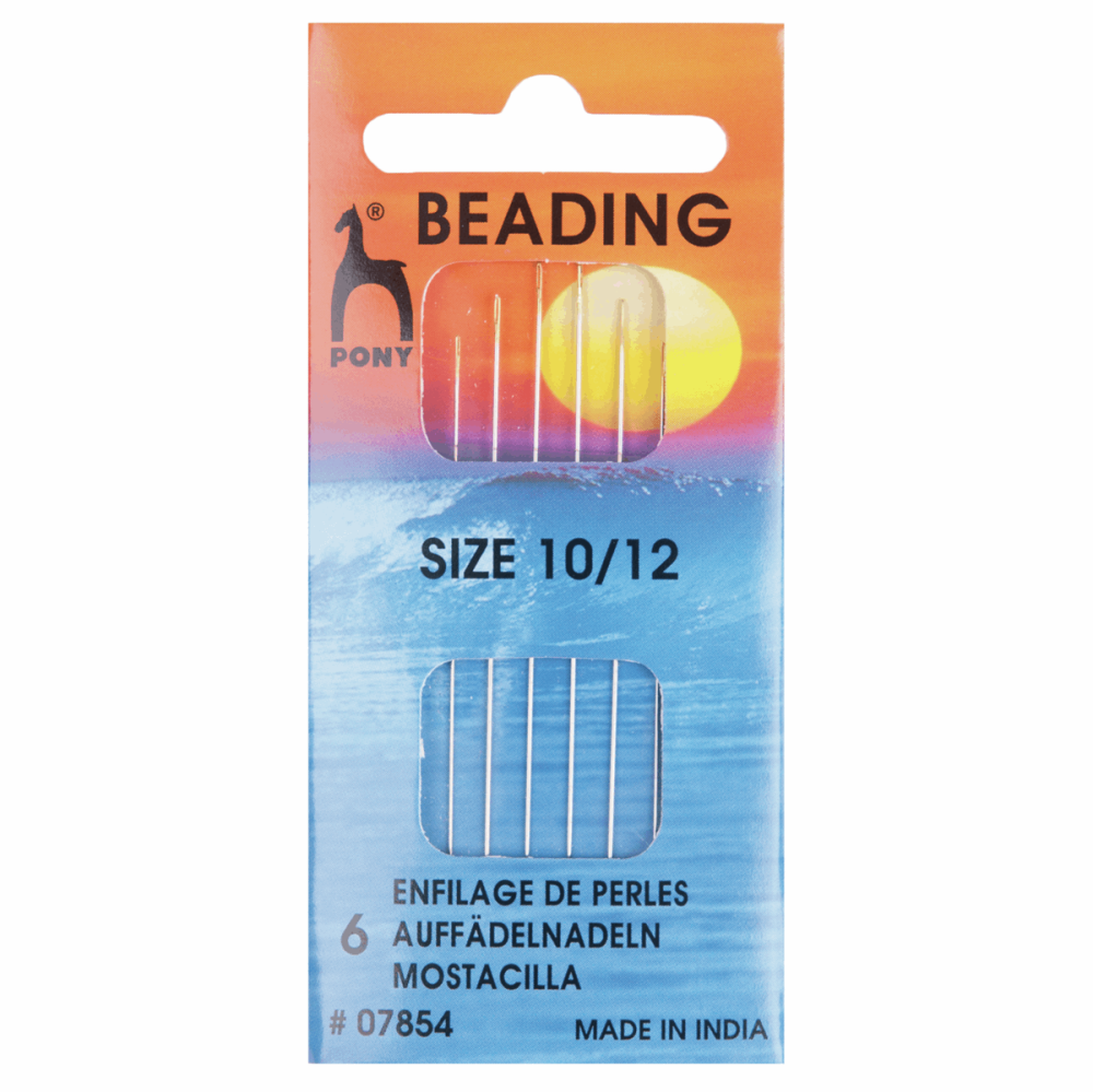 Beading Needles - Size 10-12 - Pony (P07854)