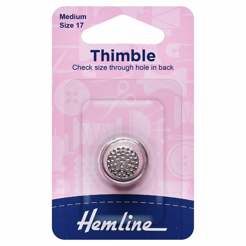 Metal Thimble - Medium (Hemline)