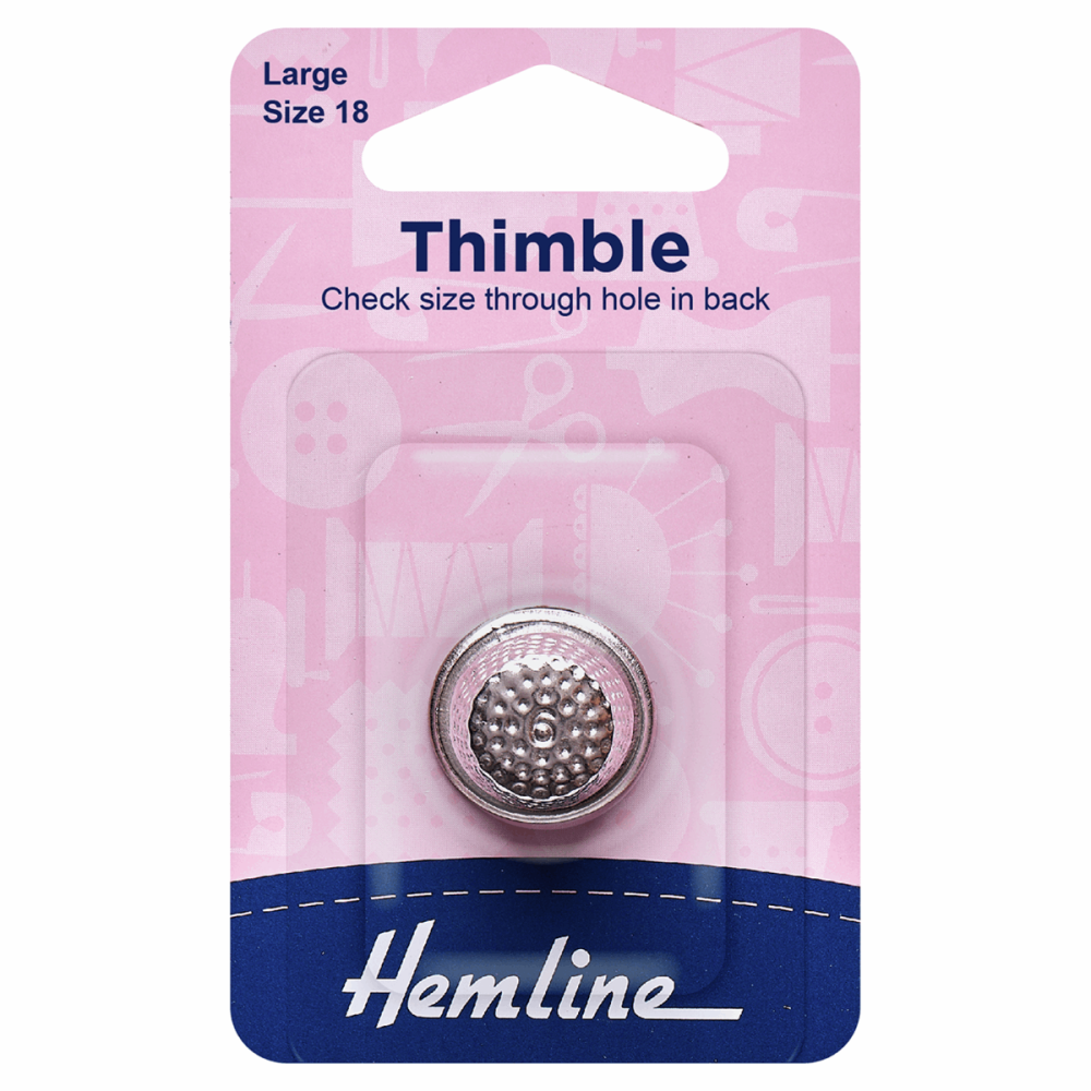 Metal Thimble - Large (Hemline)