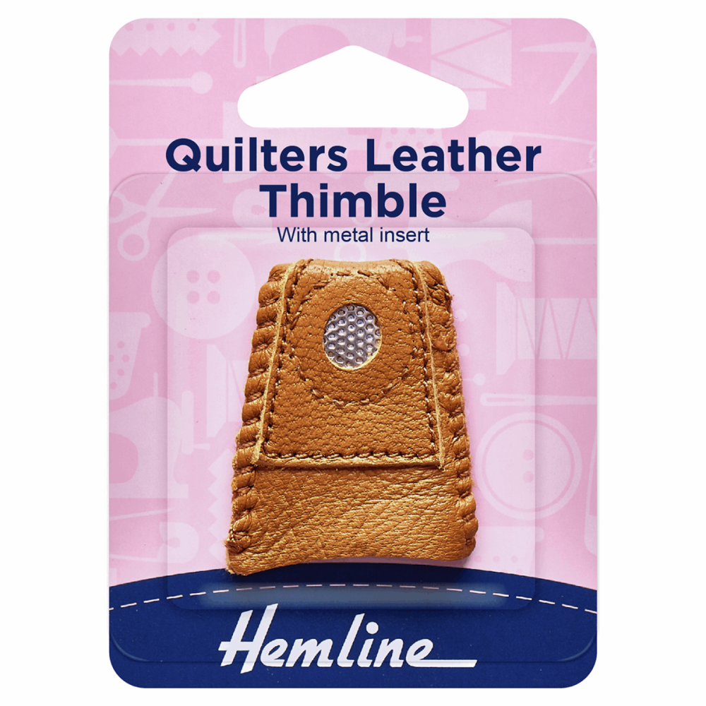 Quilters Leather Thimble (Hemline)