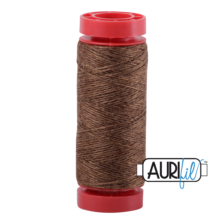 Aurifil Wool 12wt - 8087 Tan Melange - 50 metres