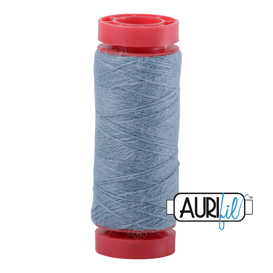 Aurifil Wool 12wt, Col. 8861 Slate Blue