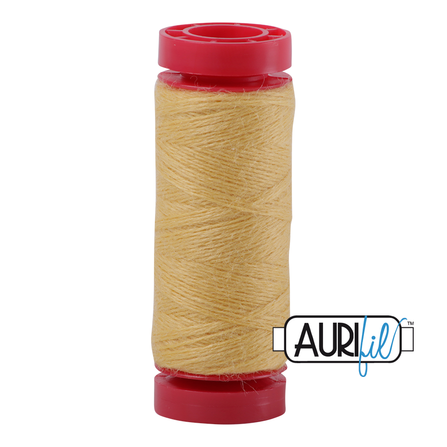 Aurifil Wool 12wt, Col. 8130 Butter