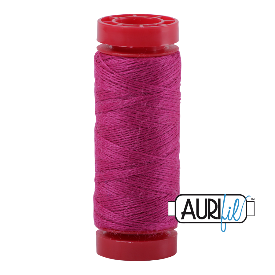 Aurifil Wool 12wt, Col. 8530 Puce