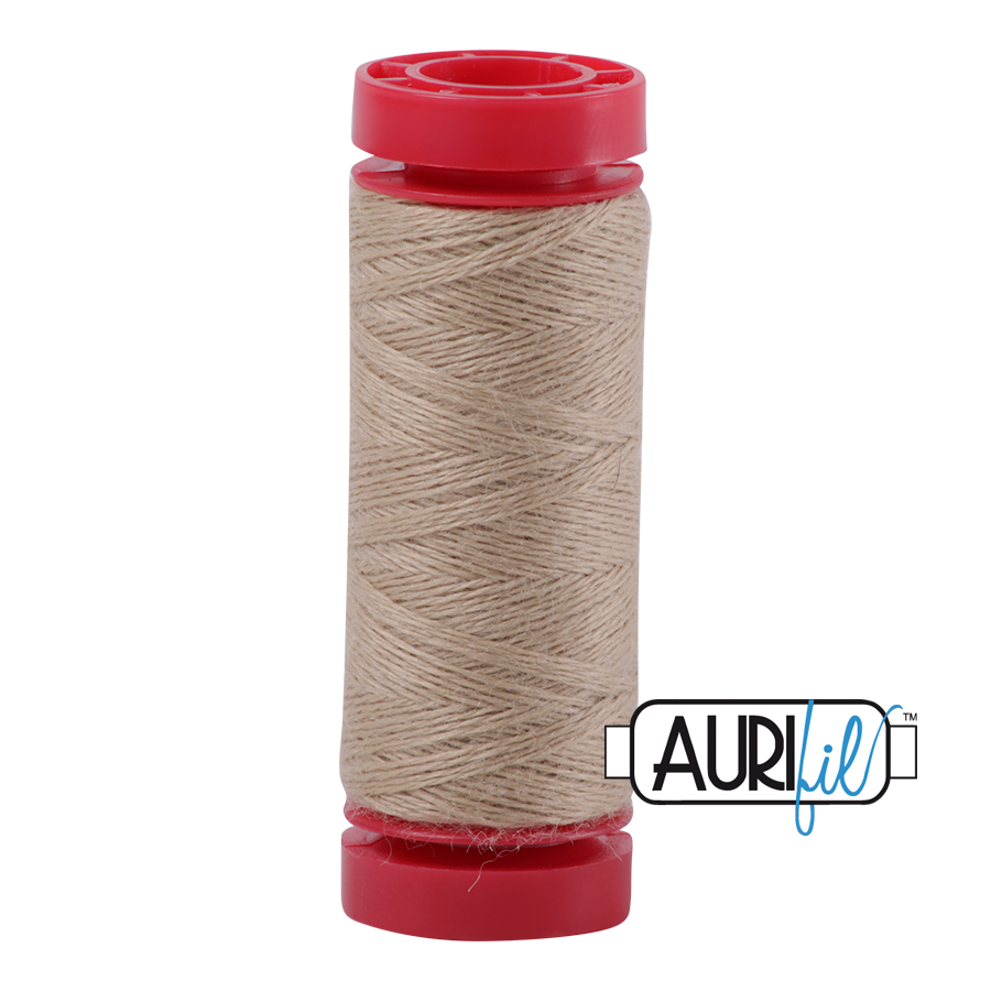 Aurifil Wool 12wt, Col. 8343 Flax