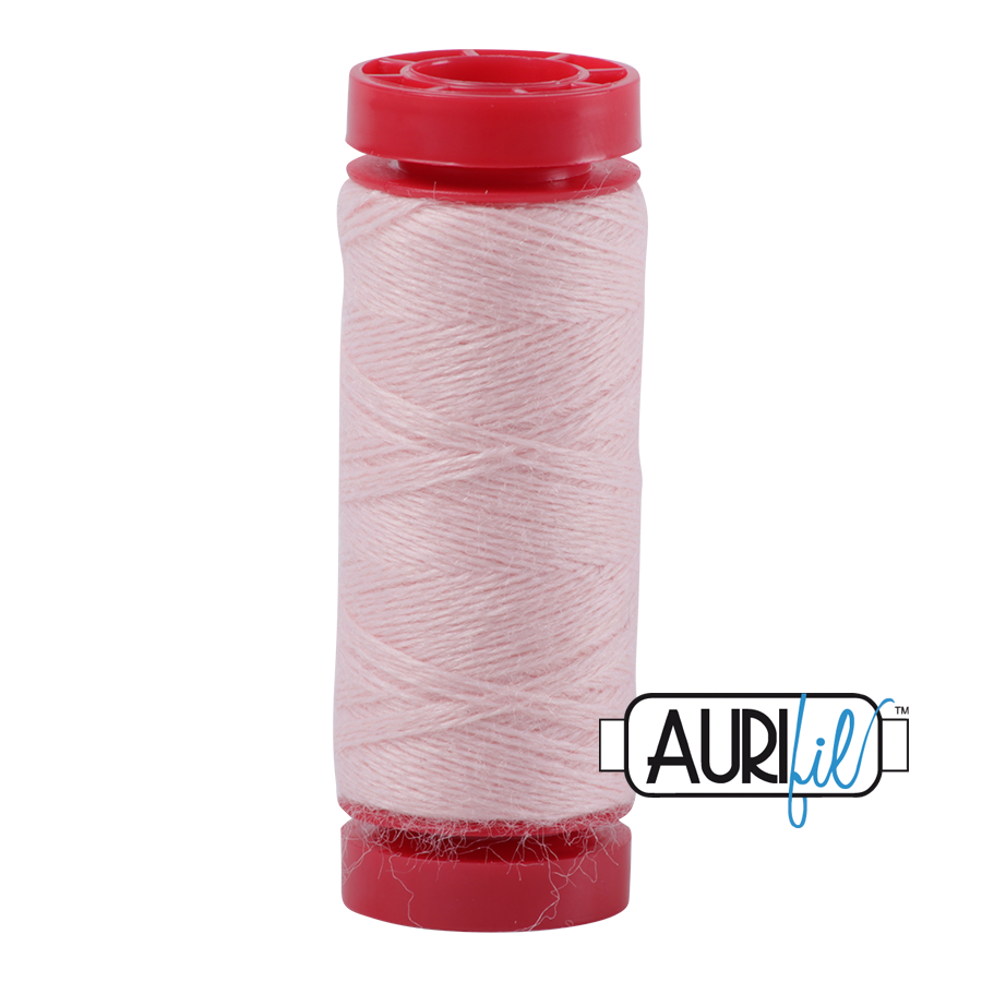 Aurifil Wool 12wt, Col. 8420 Baby Pink