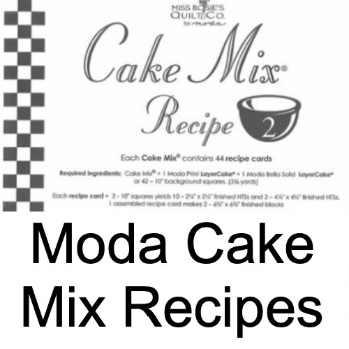 Moda Cake Mix Recipes
