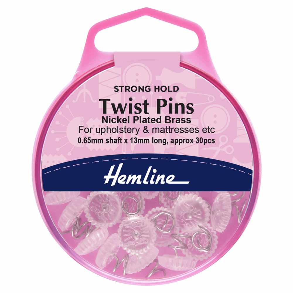 Twist Pins - 13mm (Hemline)