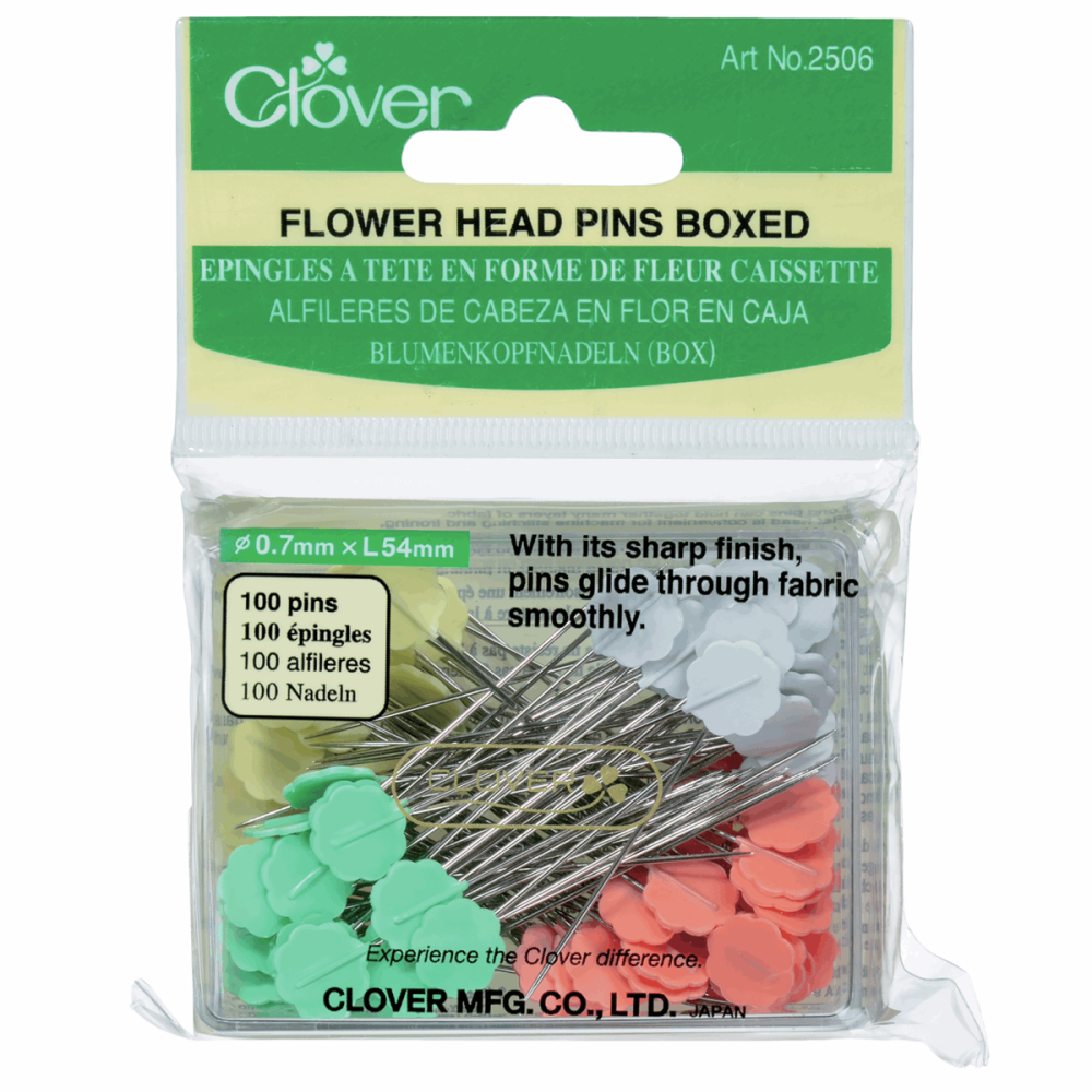 Flower Head Pins (Clover)