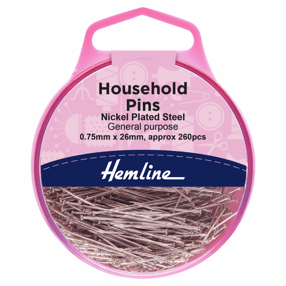 Household Pins - 26mm (Hemline)