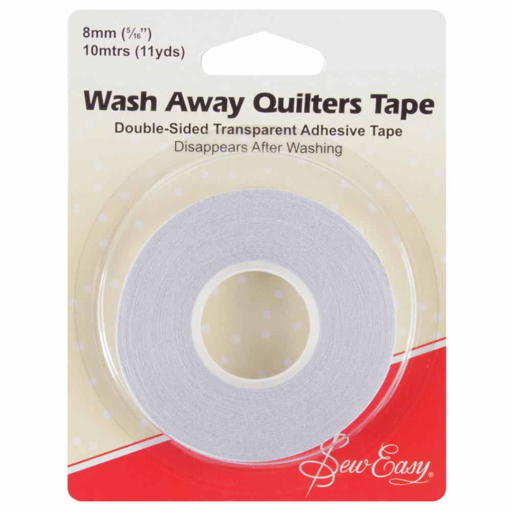 Wash Away Quilter's Tape - 8mm wide - 10 metres - Sew Easy (ER787)