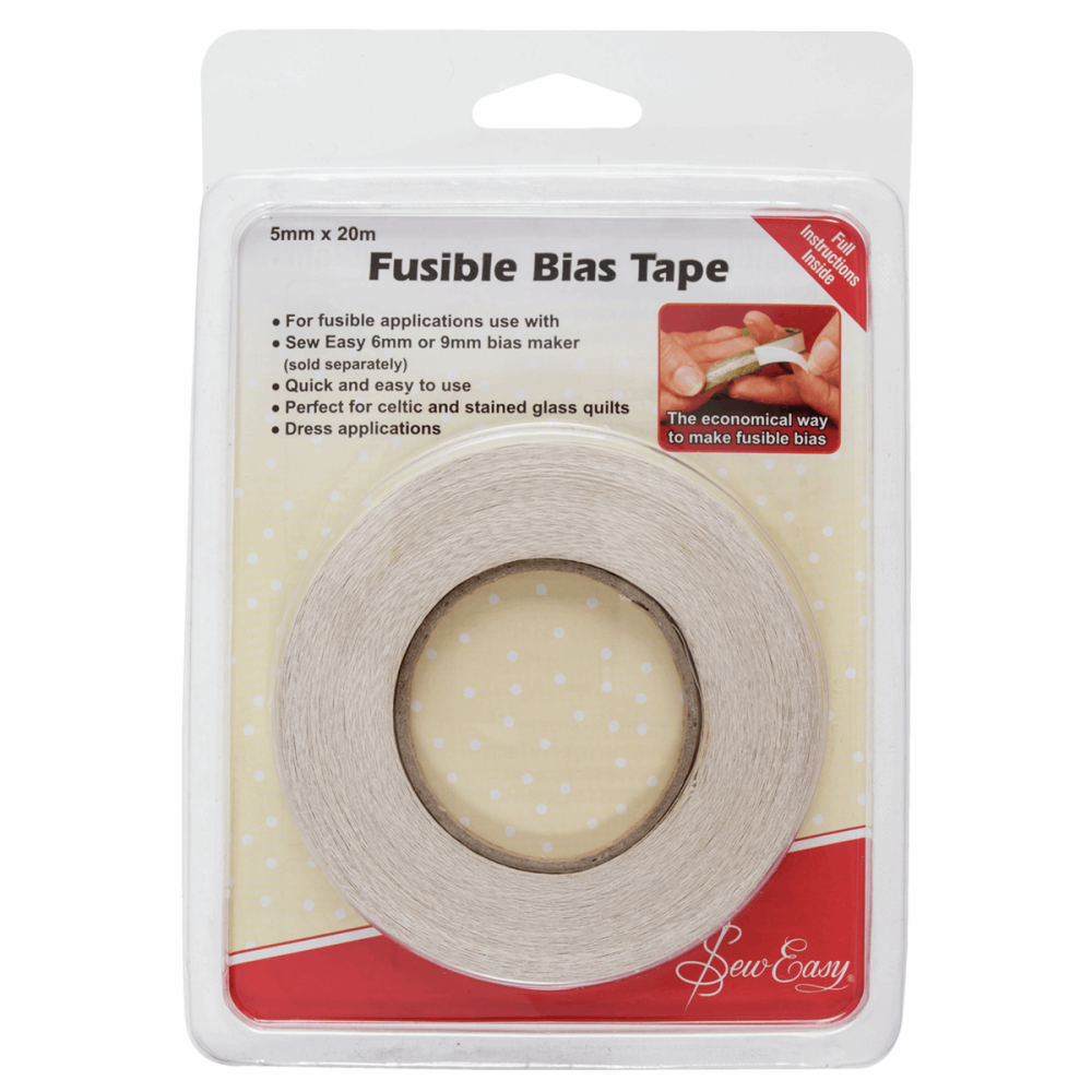 Fusible Bias Tape - 5mm wide - 20 metres - Sew Easy (ER520.5)