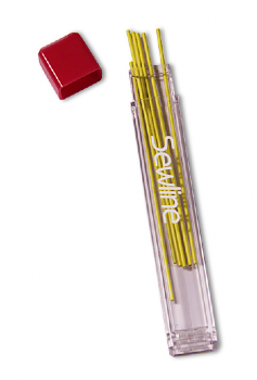 Mechanical Fabric Pencil Refills - Yellow (Sewline) 