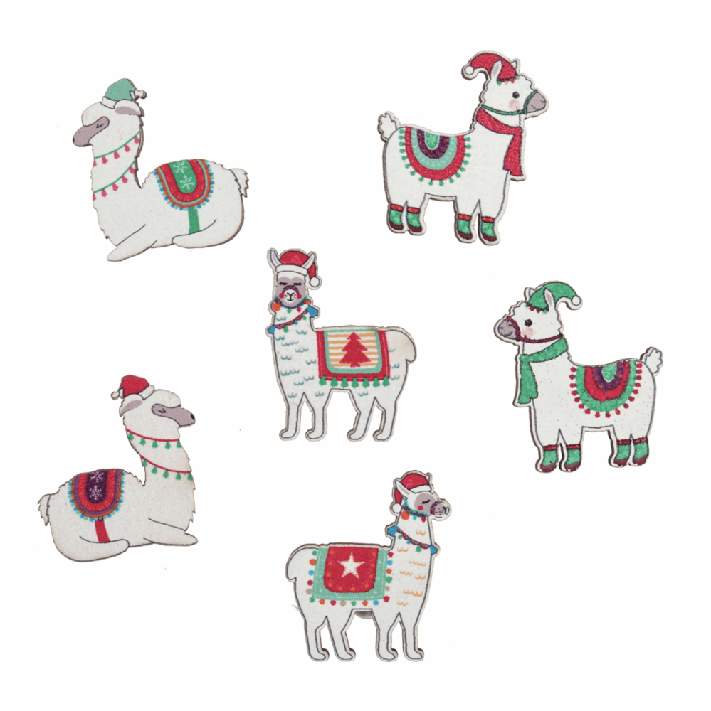 Festive Llamas