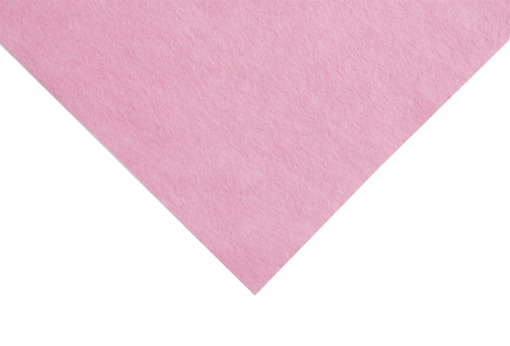 Felt - Wool / Viscose - 90cm wide - Baby Pink - No. 0141