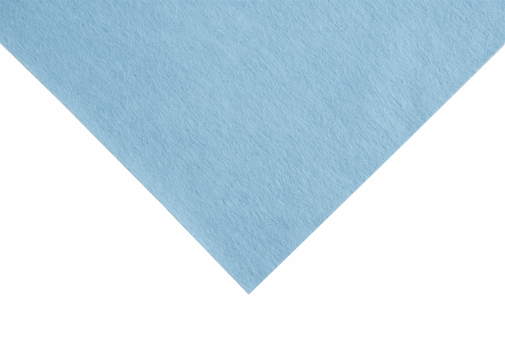 Felt - Wool / Viscose - 90cm wide - Baby Blue - No. 0150