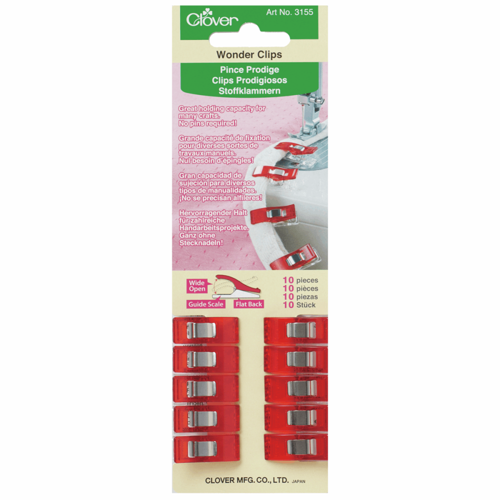 Wonder Clips - Red - Pack of 10