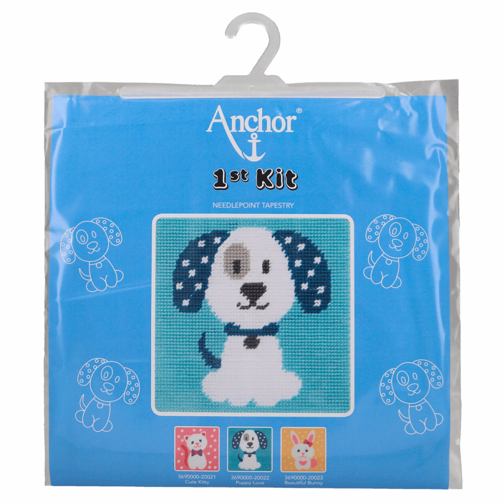 Tapestry Kit - 1st Kit - Puppy Love - Anchor 3690000/20022