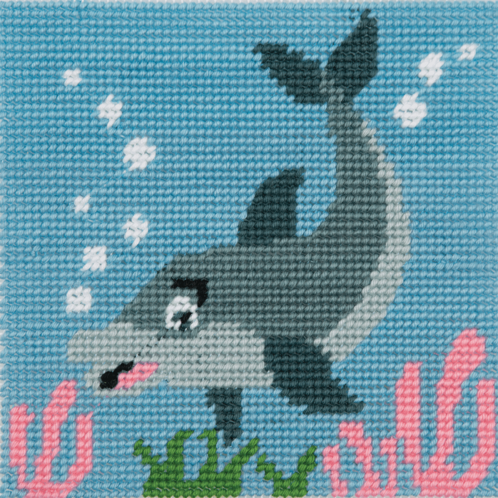 Tapestry Kit - 1st Kit -Dolphin Waves (Anchor)