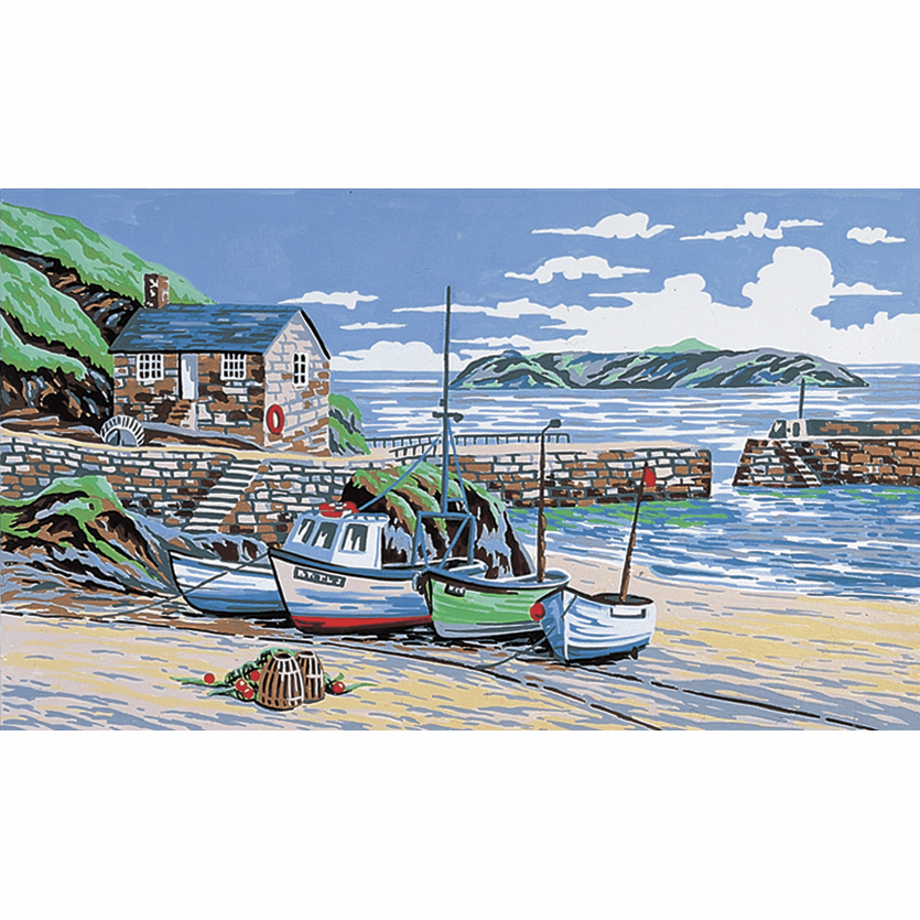 Tapestry Kit - Mullion Cove, Cornwall (Anchor)