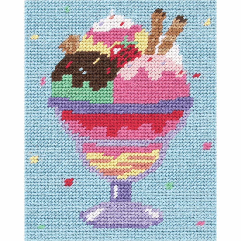 Tapestry Kit - Ice Cream Sundae - Anchor MRS907 (Last One - Now Discontinued)