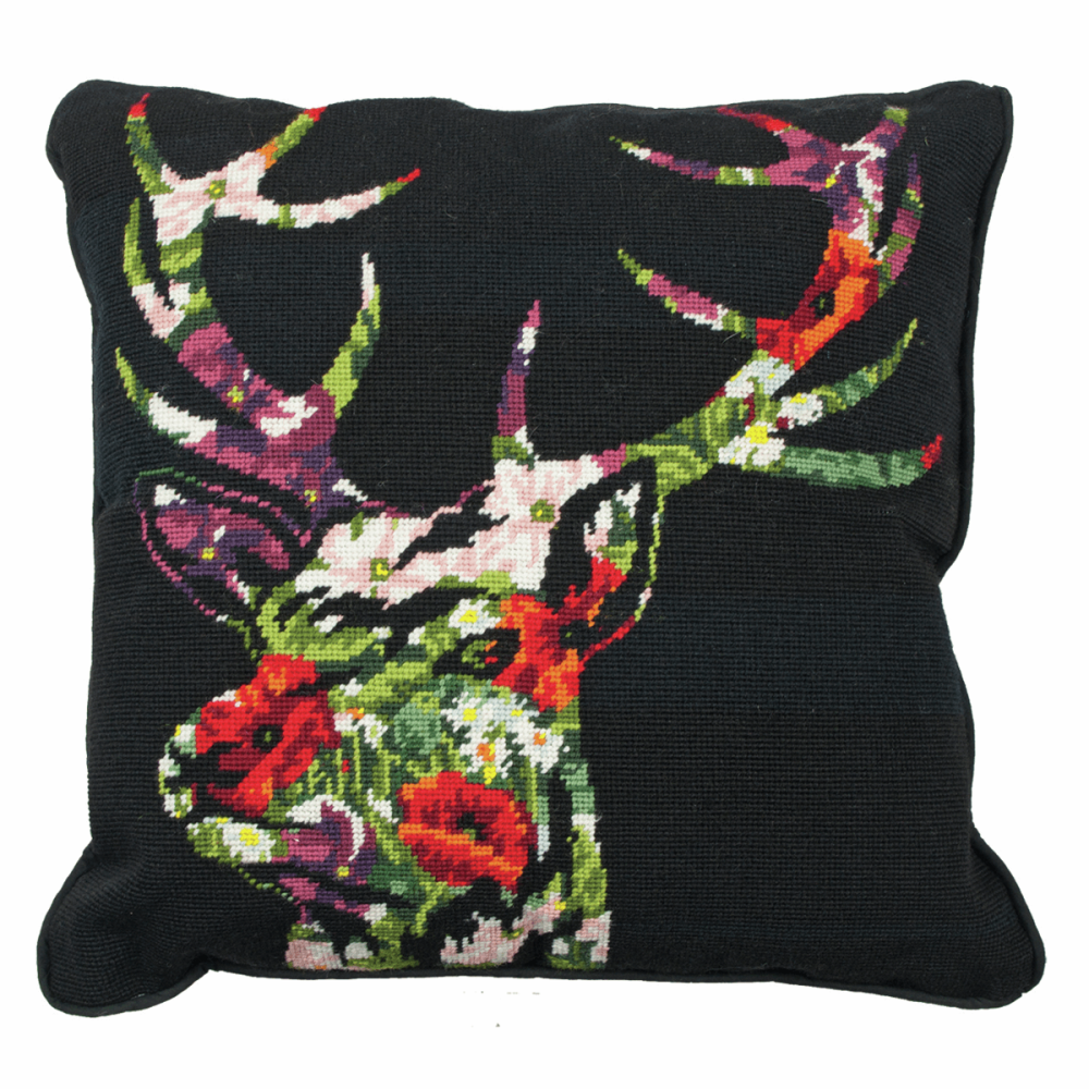 Tapestry Kit - Cushion - Stag Silhouette (Anchor Living)