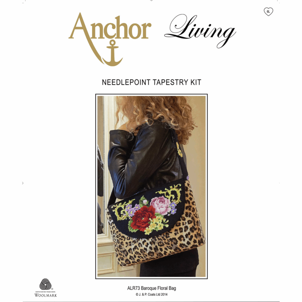 Tapestry Kit - Bag -  Baroque Floral (Anchor Living)