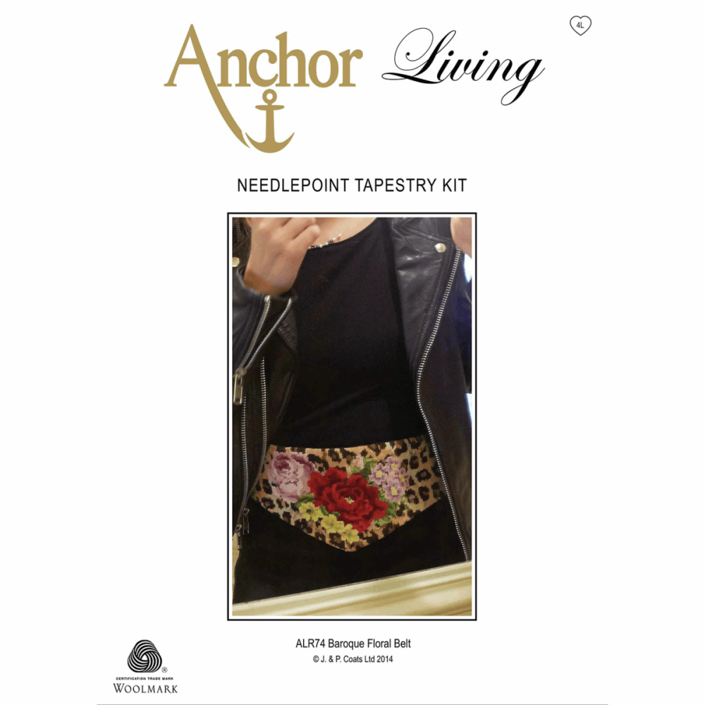 Tapestry Kit - Belt -  Baroque Floral (Anchor Living)