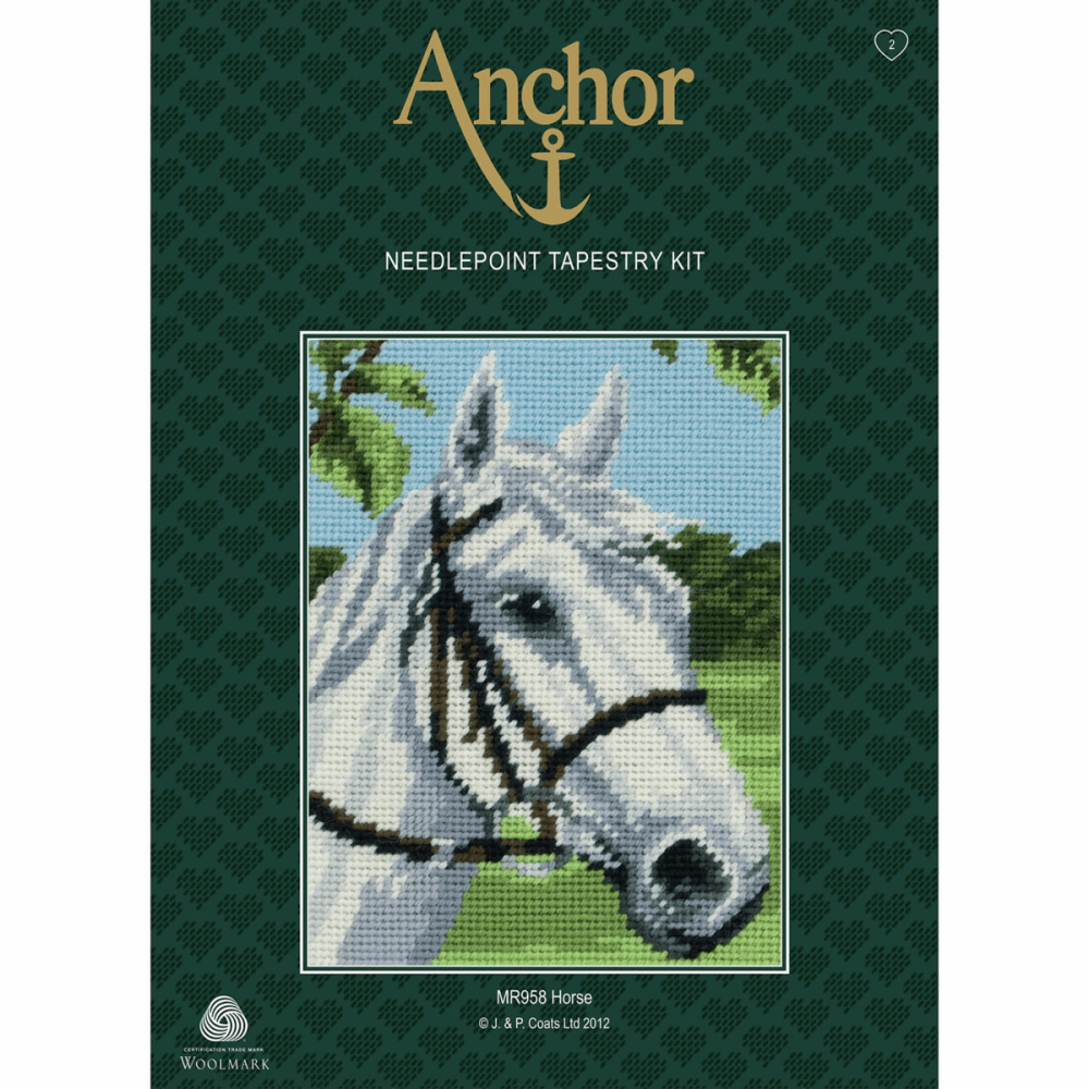 Tapestry Kit - Grey Horse - Anchor MR958