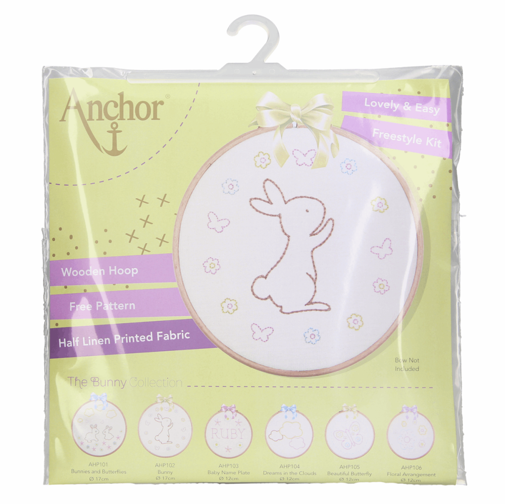 Embroidery Hoop Kit - Bunny (Anchor)