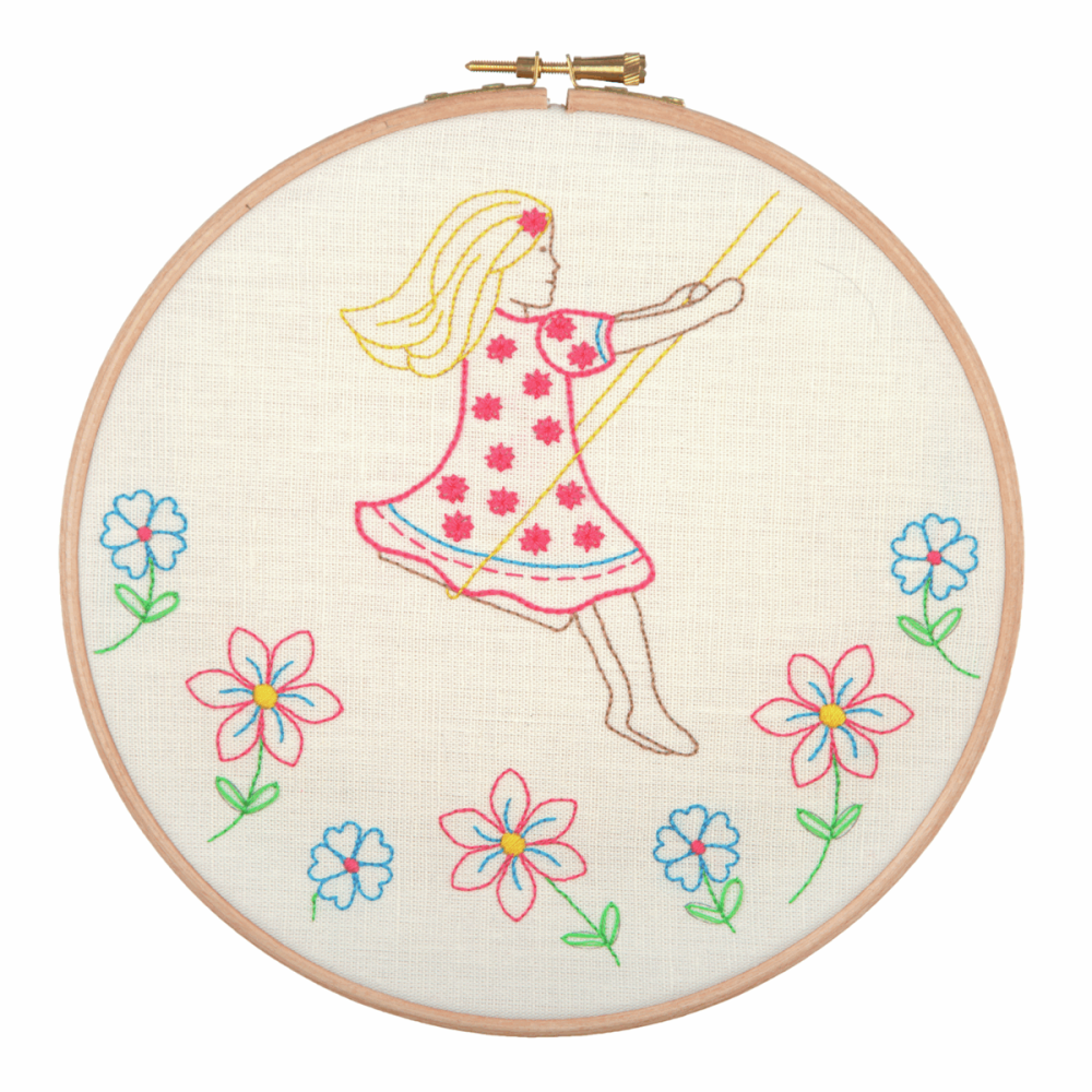 Embroidery Hoop Kit - Summer Days (Anchor)