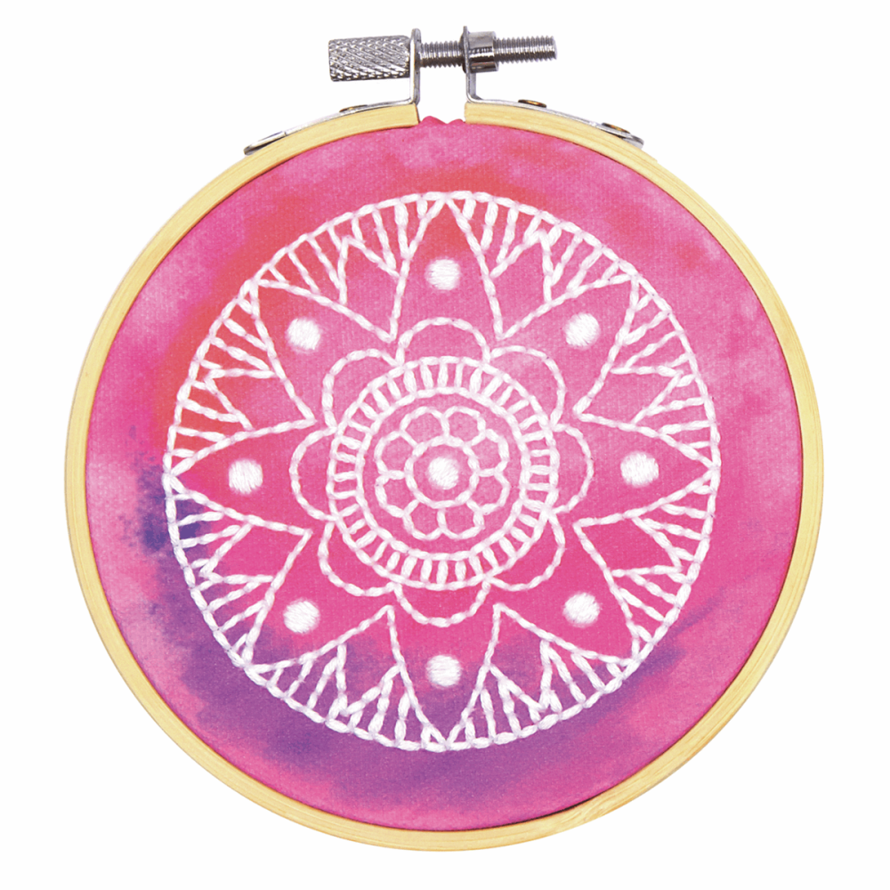 Embroidery Hoop Kit - Mandala - Dimensions Learn A Craft D72-75231