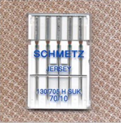 Jersey Ballpoint Needles - Size 70/10 (Schmetz)