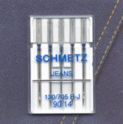 Jeans / Denim Needles - Size 90/14 - Pack of 5 - Schmetz