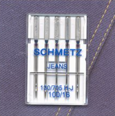 Jeans / Denim Needles - Size 100/16 - Pack of 5 - Schmetz