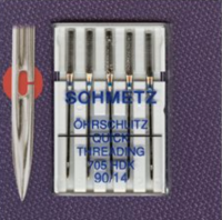 Quick Threading Needles - Size 90/14 - Pack of 5 - Schmetz