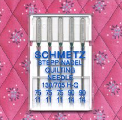 Quilting Needles - Mixed Size Pack, 75 & 90 - Pack of 5 - Schmetz