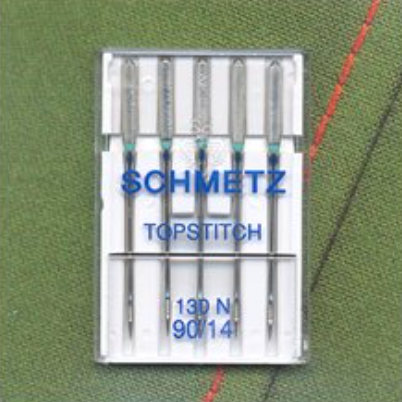 Topstitch Needles - Size 90/14 - Pack of 5 - Schmetz