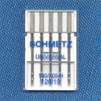 Universal Needles - Size 120/19 - Pack of 5 - Schmetz