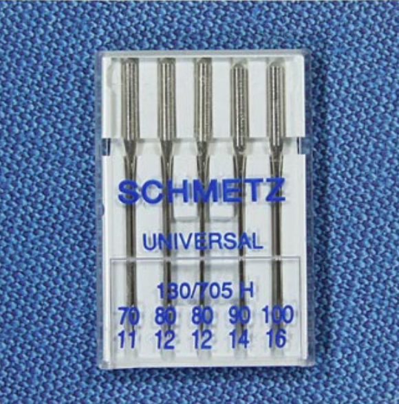 Universal Needles - Mixed Size Pack, 70 - 90 - Pack of 5 - Schmetz