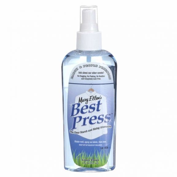 Mary Ellen’s Best Press Ironing Spray - Linen Fresh - 6 fl oz