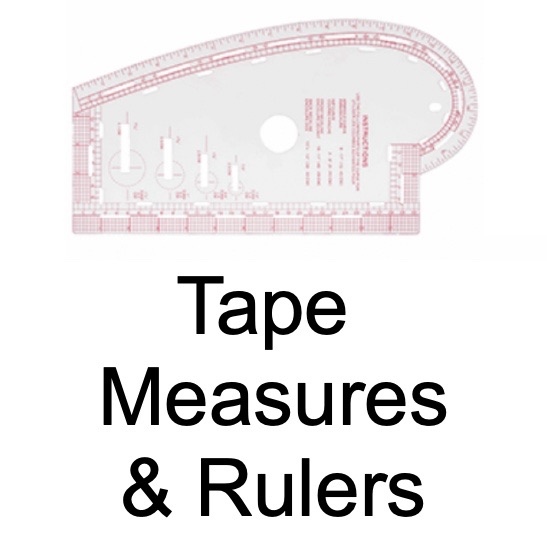 Tape Measures, Rulers & Gauges