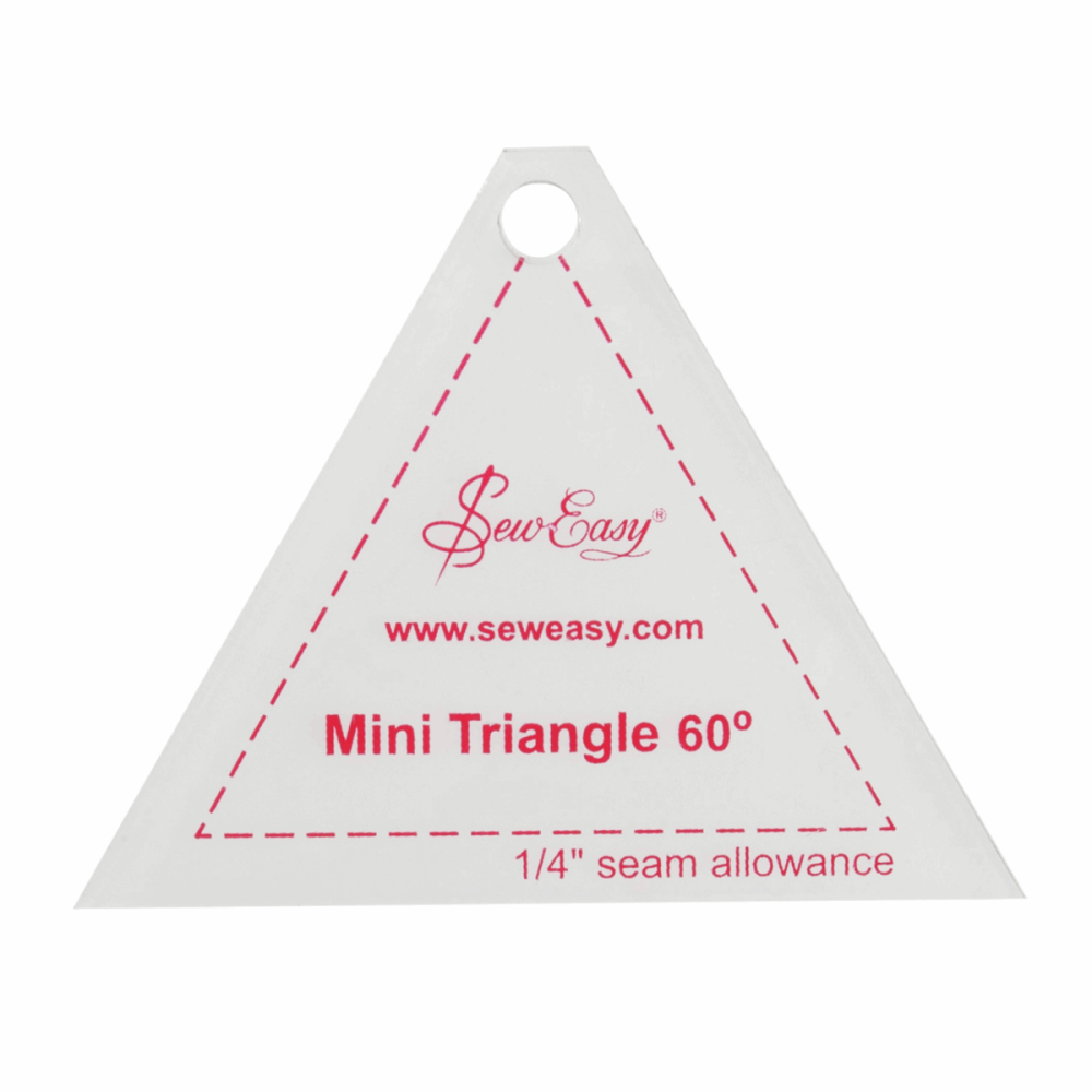 Mini 60° Triangle Template - 2.4" x 3.17" - NL4153.4 - Sew Easy