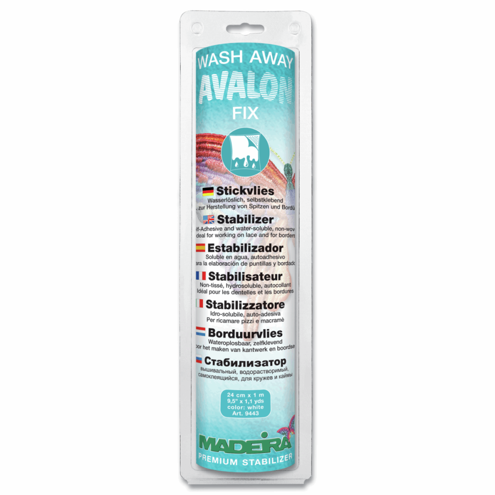 Madeira Wash Away Avalon Fix Stabiliser - 24cm x 1m