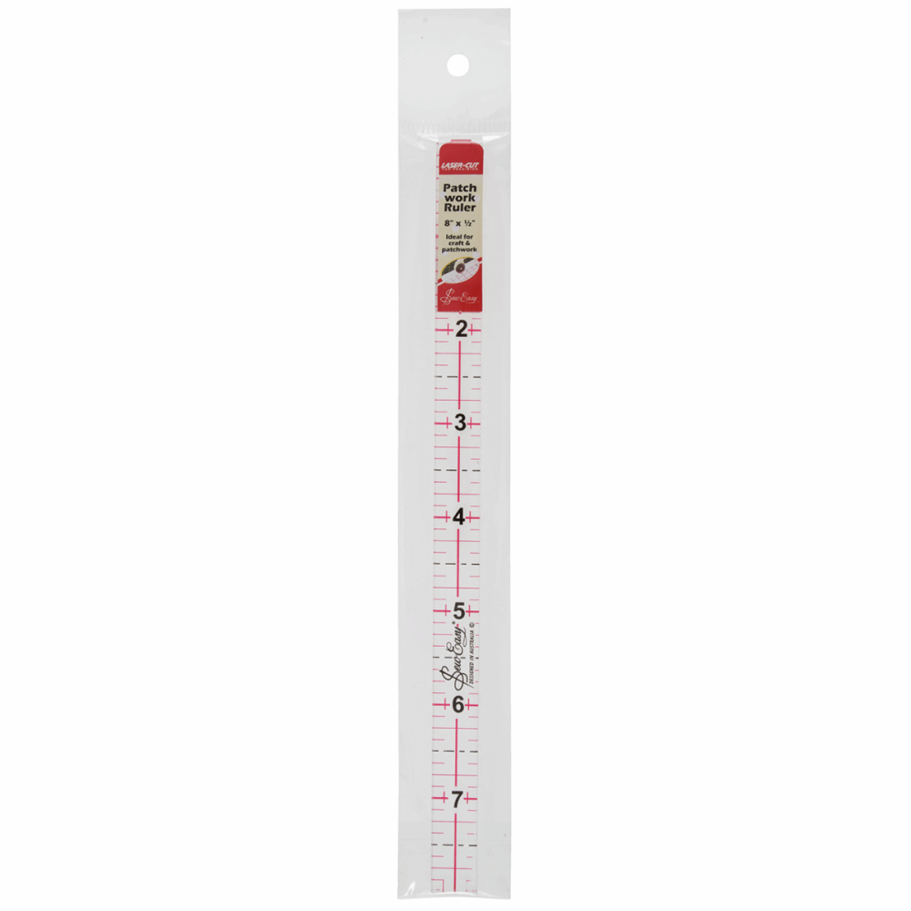 Patchwork Ruler - ½" x 8" - NL4182 - Sew Easy