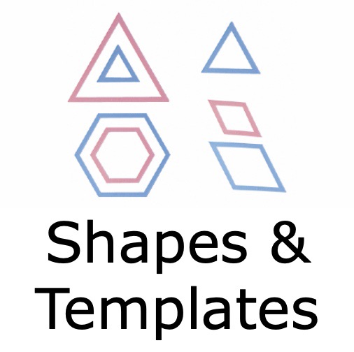 <!--075-->Shapes & Templates