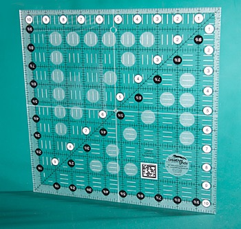Patchwork Ruler - 10 ½" x 10 ½" (Creative Grids)