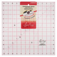 <!-- 090 -->Patchwork Ruler - 12 ½" x 12 ½" - NL4178 - Sew Easy