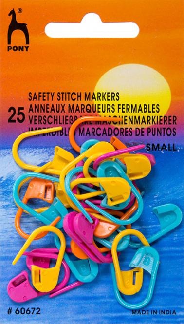 Stitch Markers - Safety - Assorted Sizes (Pony)